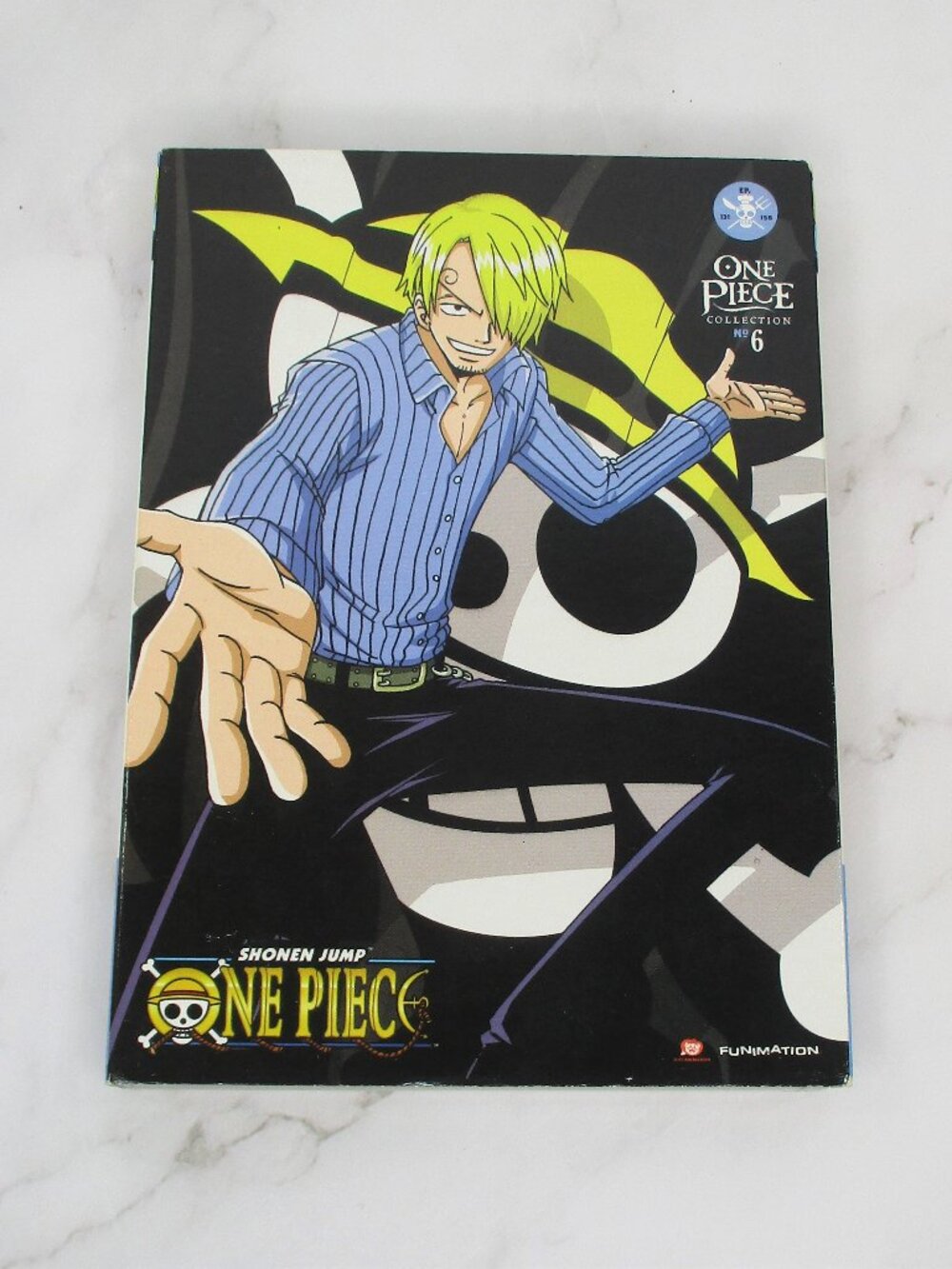 One Piece Collection No 6 Shonen Jump (DVD 2012) 4 Disc Set Anime TV Series